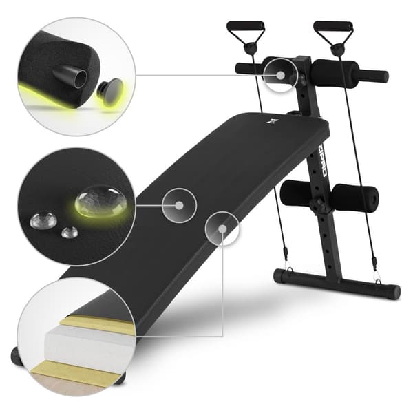 Zipro Lutad bänk Slant med expanders
