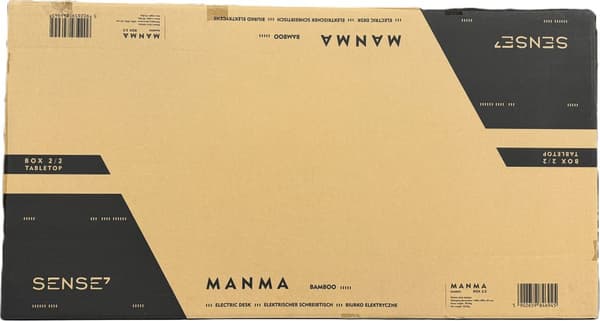SENSE7 MANMA Skrivbord Bambu 160x80 cm