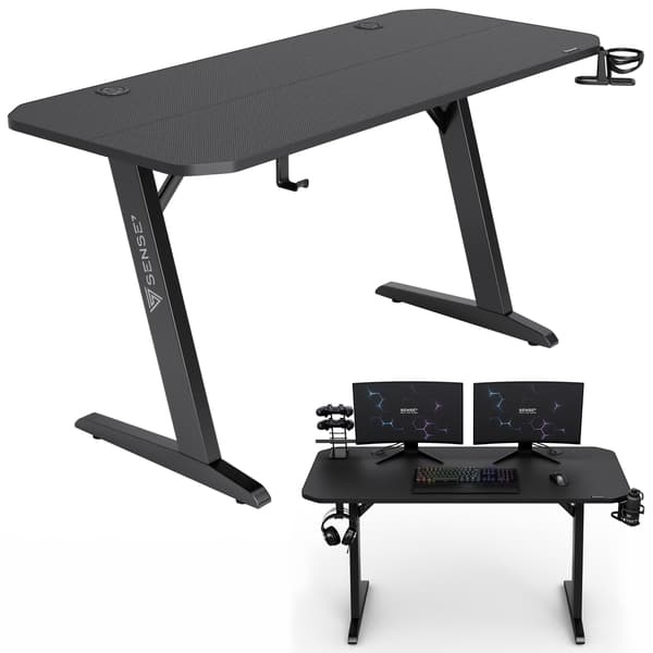 SENSE7 Nomad Basic gamingskrivbord 140x60 cm