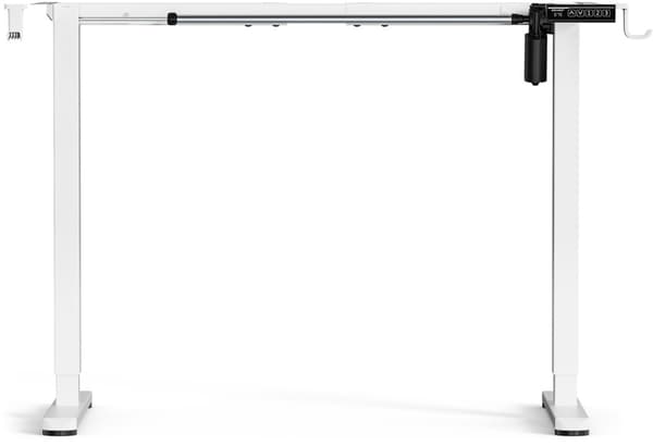 Skrivbord SENSE7 NOJO Light (vit ram)