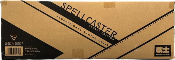 SENSE7 Spellcaster Senshi Edition tyg gamingstol grå