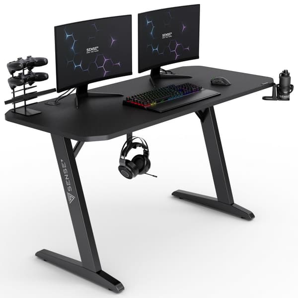 SENSE7 Nomad Basic gamingskrivbord 140x60 cm