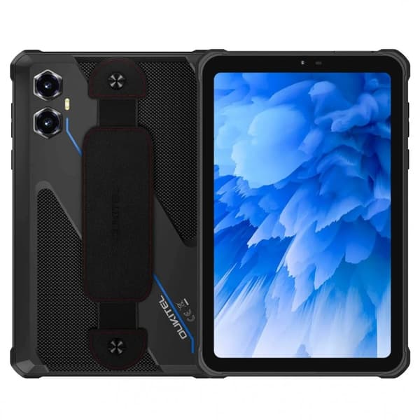 Oukitel RT3 Plus 128GB 4GB RAM Robust Tablet Sort, 8\" Skærm, Android 15
