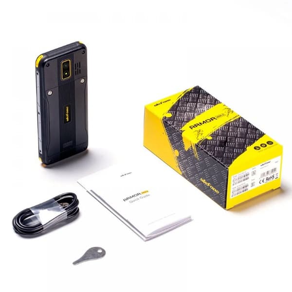 Ulefone Armor Mini 4 Dual SIM 128MB 64MB puhelin, musta