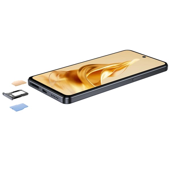 Ulefone Note 18 Pro 256GB 6GB RAM Smartphone Sort, Android 14, 5.450 mAh Batteri