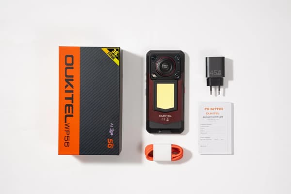 Oukitel WP56 512GB 12GB RAM Robust Smartphone Sort