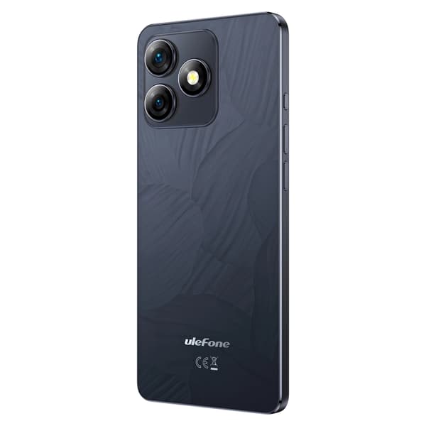 Ulefone Note 18 Pro 256GB 6GB RAM -älypuhelin, musta, Android 14, 5 450 mAh akku
