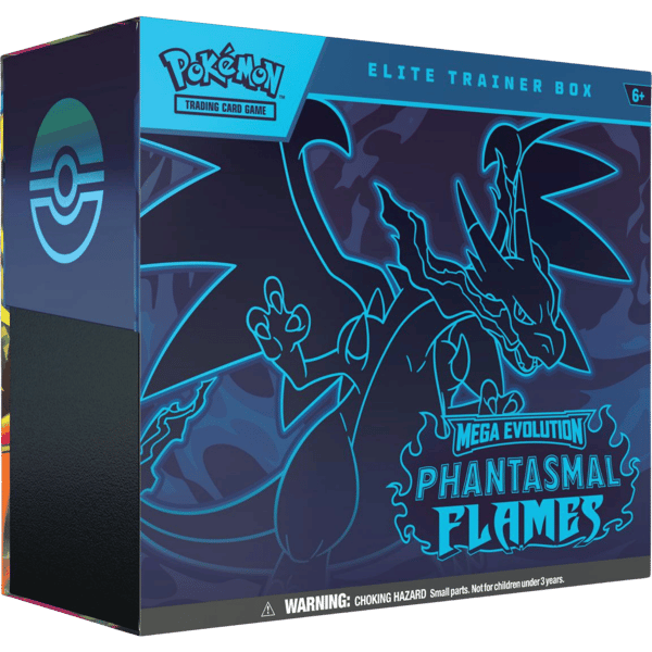 Pokemon Mega Evolution Phantasmal Flames Elite Trainer Box