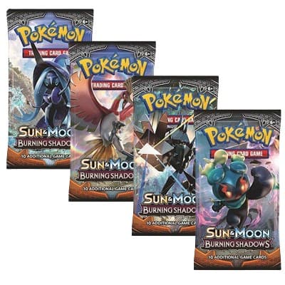 Pokemon Sun & Moon Burning Shadows Booster