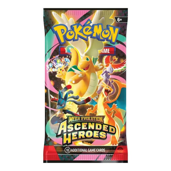 Pokemon Mega Evolution Ascended Heroes Booster Pack