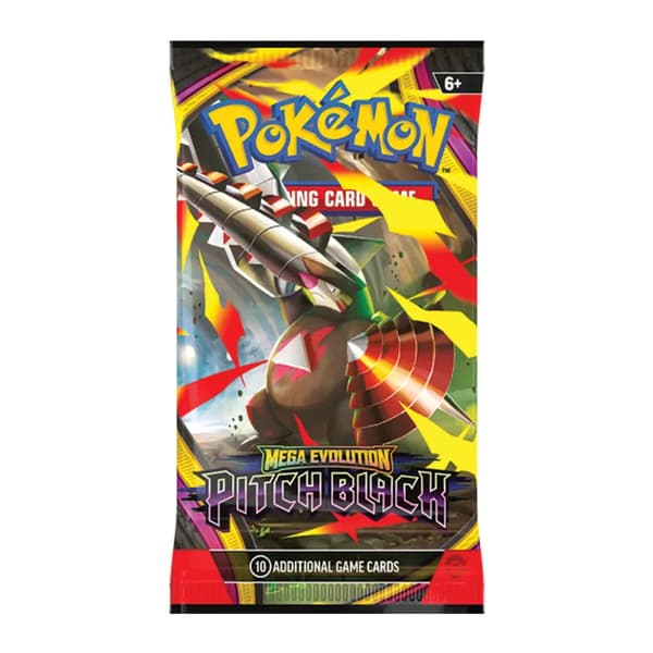 Pokemon Mega Evolution Pitch Black Booster