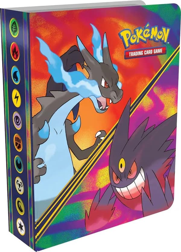 Pokemon Mega Evolution Phantasmal Flames Booster + Mini Portfolio