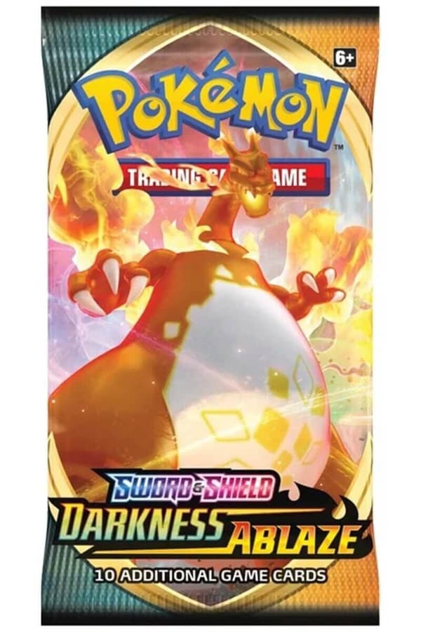 Pokemon Sword & Shield Darkness Ablaze Booster Pack