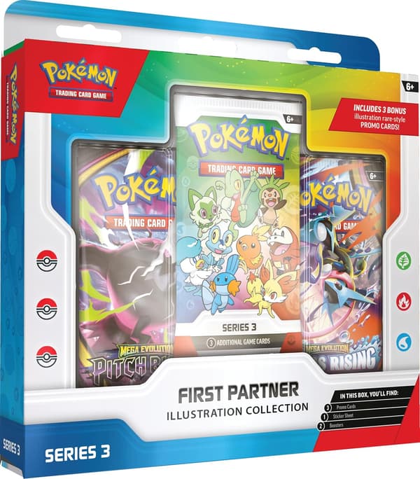 Pokemon First Partner Illustration Collection Serie 3