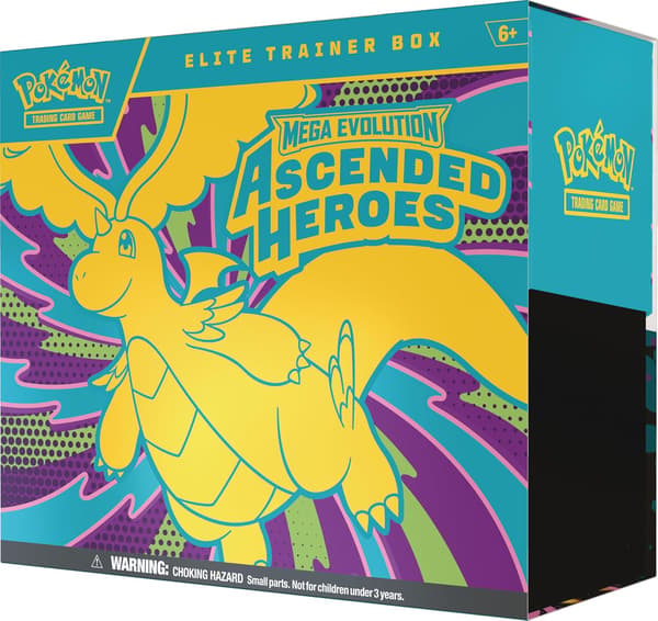 Pokemon Mega Evolution Ascended Heroes Elite Trainer Box