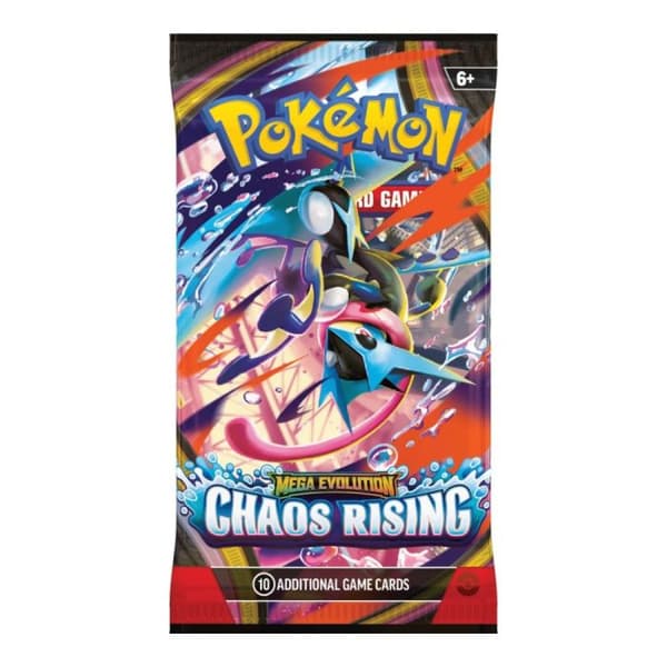 Pokemon Mega Evolution Chaos Rising Booster