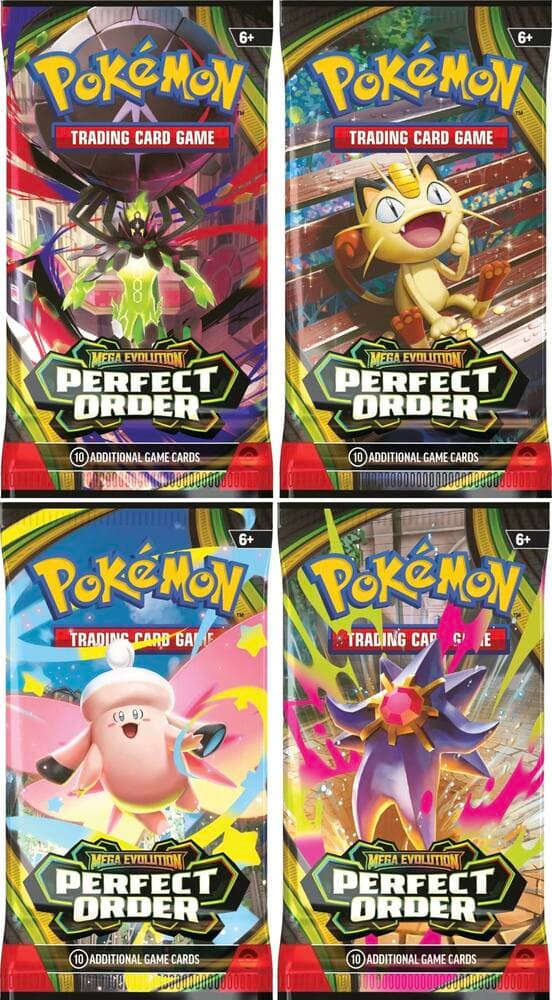 Pokemon Mega Evolution Perfect Order Booster Pack