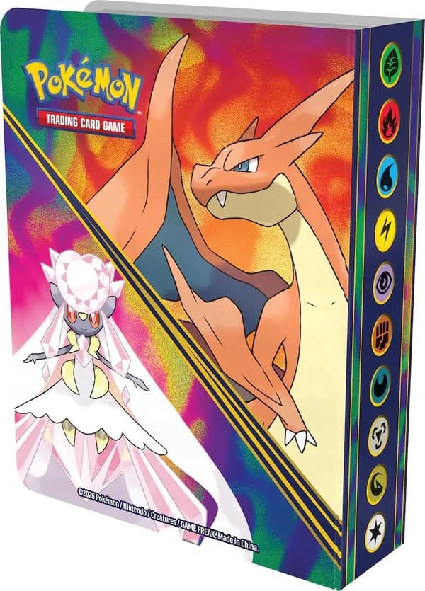 Pokemon Mega Evolution Phantasmal Flames Booster + Mini Portfolio