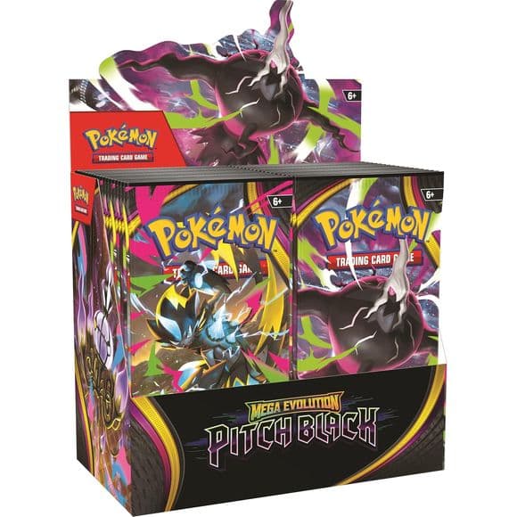Pokemon Mega Evolution Pitch Black Booster Box Sealed