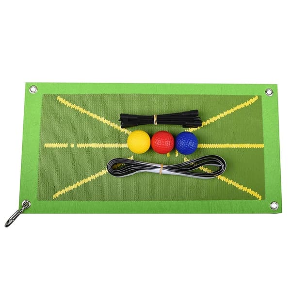 Golfmatta med träffindikator