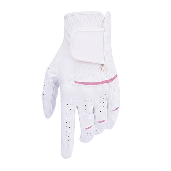 Golfhandske Rosa / Vit - Vänster (Flera storlekar)