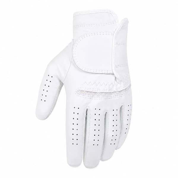 Vit golfhandske – storlek S–XL