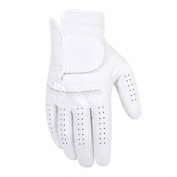 Vit golfhandske höger – storlek S–XL