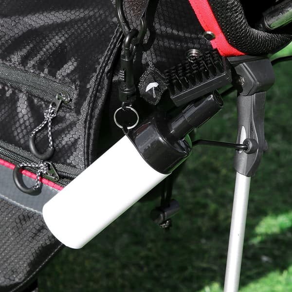 Golfborste med vatten till golfklubbor - Vit