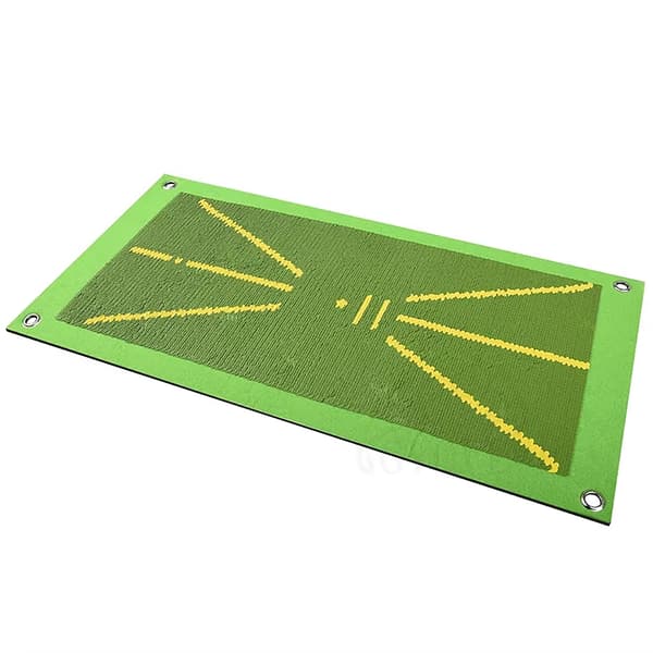 Golfmatta med träffindikator