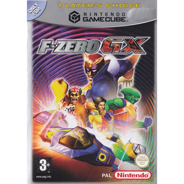 F-Zero GX Nintendo Gamecube Players Choice (Begagnad)