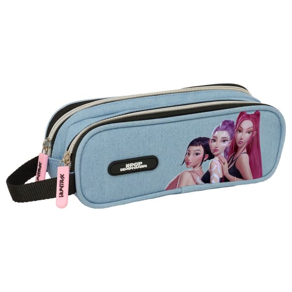 Demon Hunters Kpop Huntrix double pencil case
