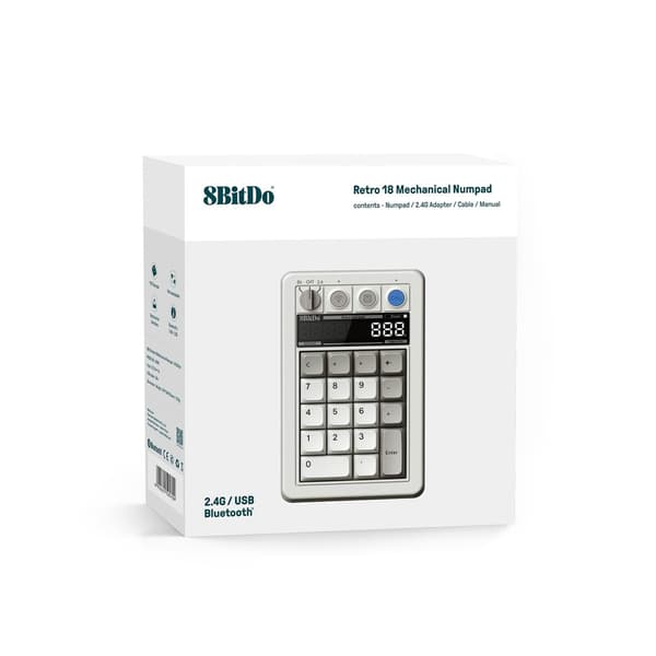 8BitDo Mekaaninen numeronäppäimistö M Edition