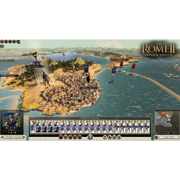 Total War Rome II PC DVD (Brugt)