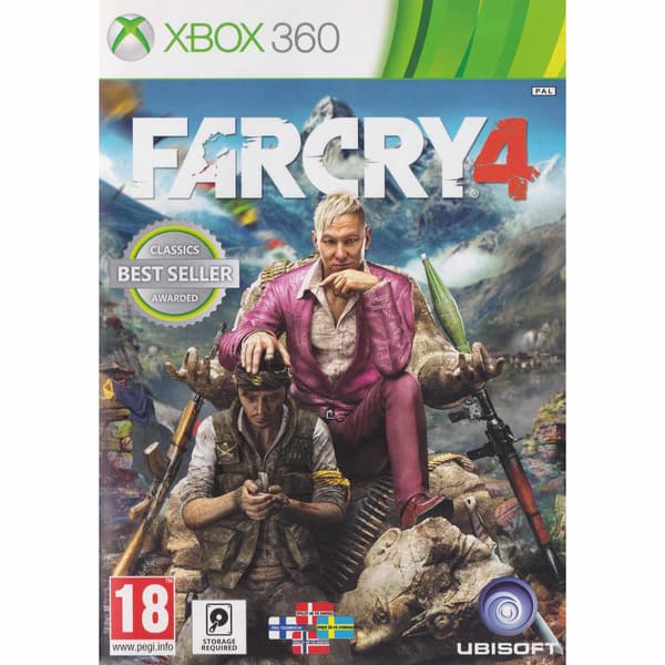 Far Cry 4 Xbox 360 Nordic (Brukt)