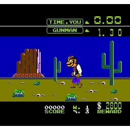 Wild Gunman Nintendo NES (Brukt)