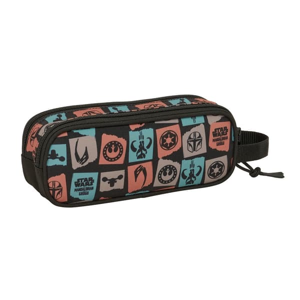 Star Wars Mandalorian & Grogu double pencil case