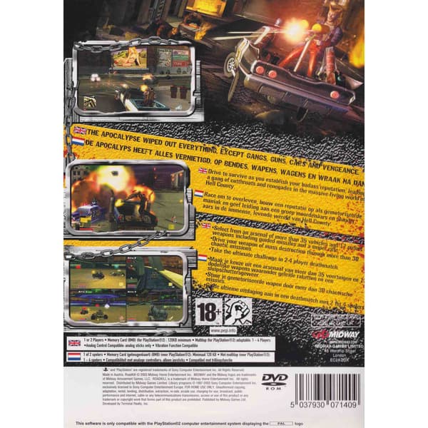 RoadKill Playstation 2 PS2 (Käytetty)