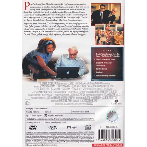 Bringing Down the House DVD (Begagnad)
