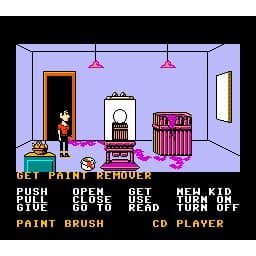 Maniac Mansion Nintendo NES SCN (Brukt)