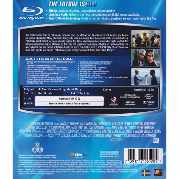 Den där Mary Blu-Ray (Käytetty)