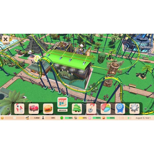 RollerCoaster Tycoon Adventures Deluxe Playstation 5 PS5