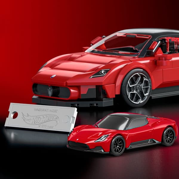 Hot Wheels Maserati MC20 Speed construction set