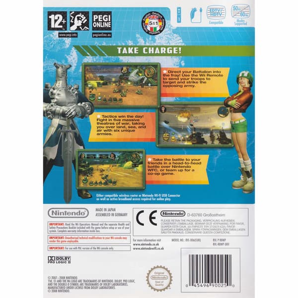 Battalion Wars 2 Nintendo Wii (Brukt)