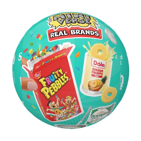 Miniverse Make It Mini Real Brands series 2 assorted surprise capsule