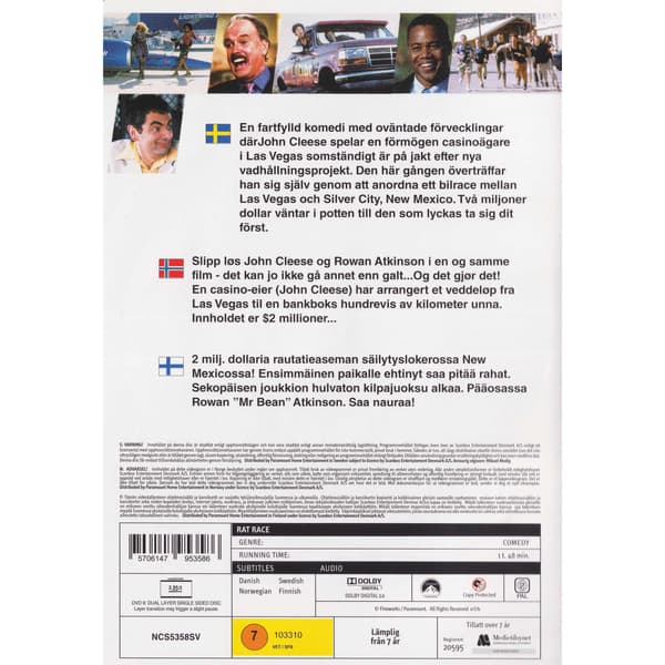 Rat Race DVD (Brukt)