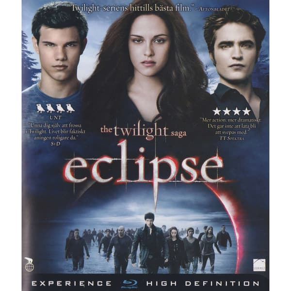 The Twilight Saga Eclipse Blu-Ray (Brukt)
