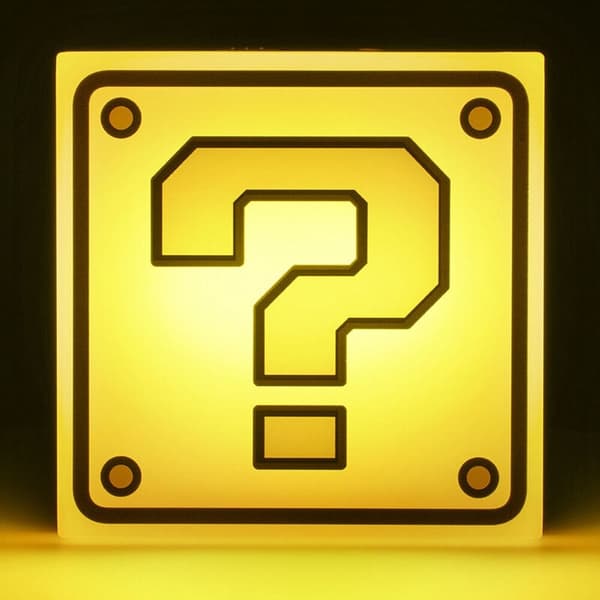 Super Mario Question Block light