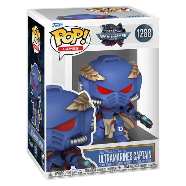 POP figure Warhammer Captain Justain