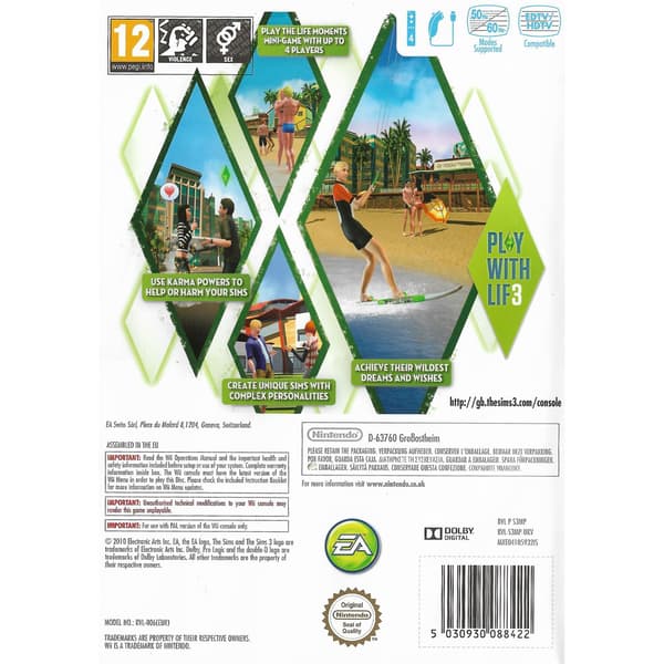 The Sims 3 Nintendo Wii