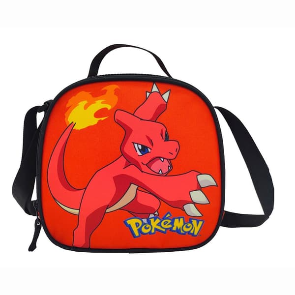 Pokemon Trolley set + pencil case + lunch bag